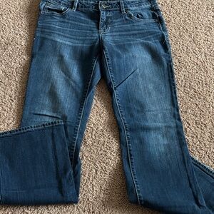 Apt. 9 Women's Dark Blue Straight Leg Jeans